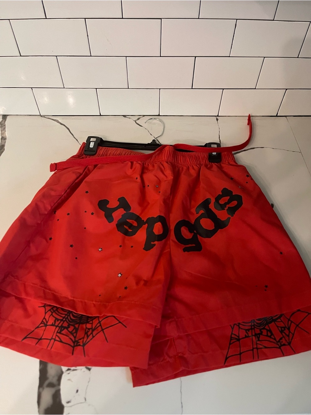 Mens Graphic Design Shorts Size L.